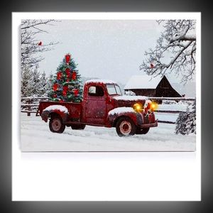 NWOT NIKKY HOME Lighted Canvas Wall Art